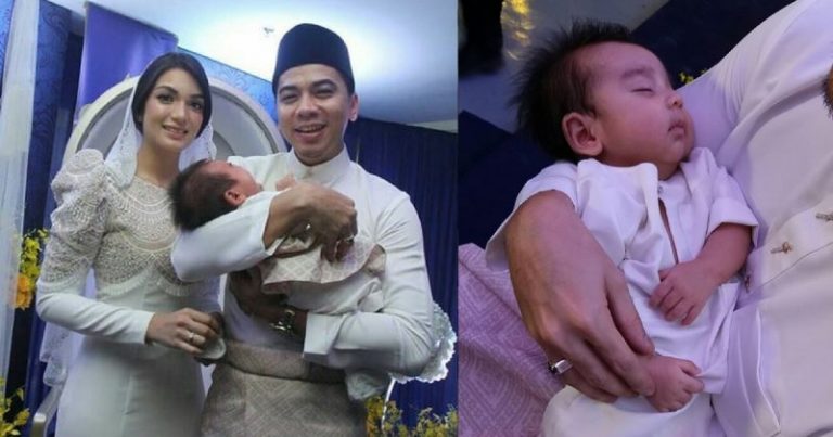 Majlis Kesyukuran & Cukur Jambul Di Usia 2 Bulan, Comelnya Aqeef Anaqi!