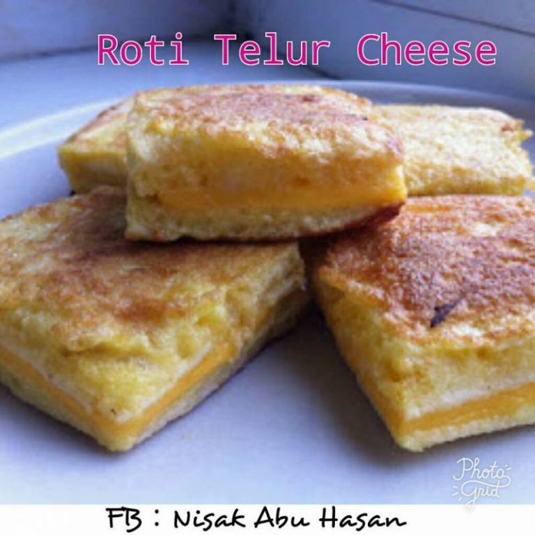 Sebelum Roti Expired, Baik Buat Roti Telur Cheese & 4 Menu Lain Untuk Anak Makan. Memang Sedap!