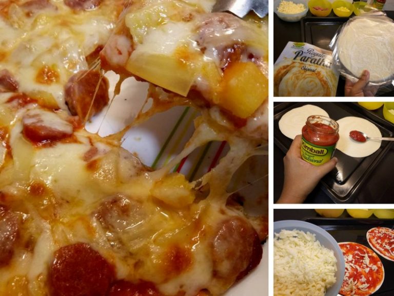 Pancing Selera Anak Dengan Resipi Pizza, Wow Mudahnya Tak Perlu Uli!