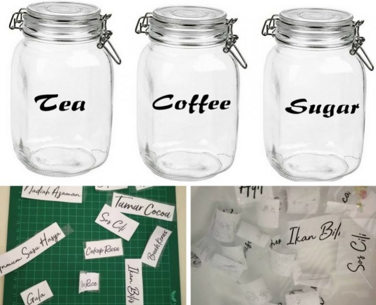 Buat Sticker Dapur Sendiri, Boleh Selamat Dari Keluarkan Kos RM35!