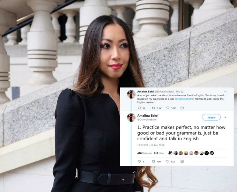 Nak Anak Lancar Berbahasa Inggeris? Ikut 4 Tips Dari Dr. Amalina Bakri Ni!