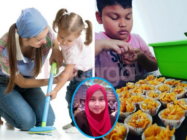 Ibu-Ibu Kena Praktis Teknik Ini Kalau Nak Latih Anak Buat Kerja Rumah.