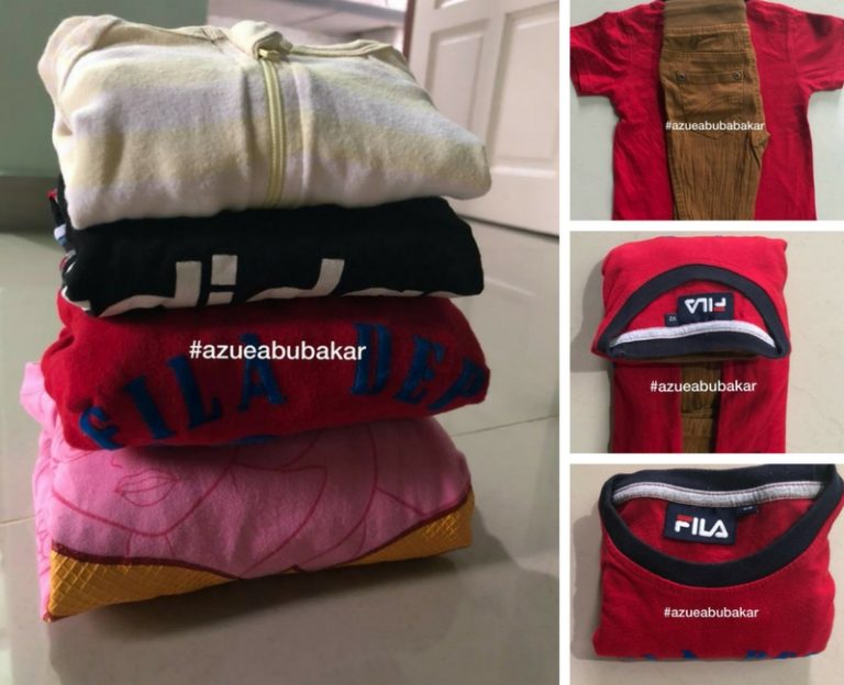 Pasangan Baju & Seluar Anak Lebih Mudah Di Cari, Kalau Ibu Lipat Cara Ni!