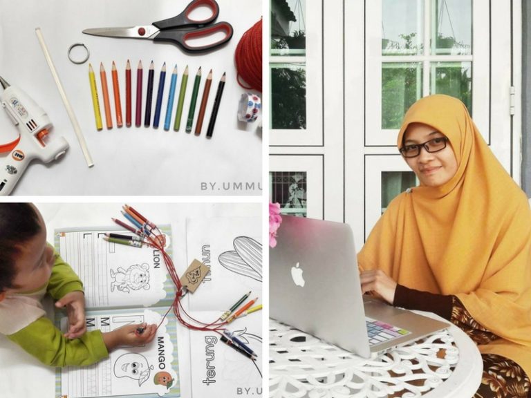 Pensil Warna Anak Selalu Hilang, Ibu-Ibu Boleh Ikut Cara Kreatif Yang Wanita Ini Amalkan. DIY Sendiri Je, Wow Mudahnya!