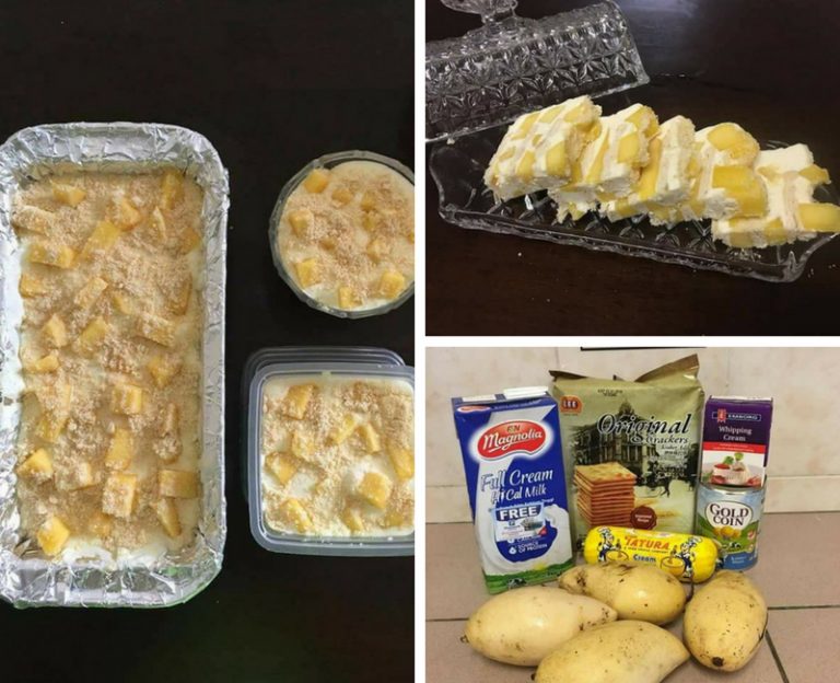 Nak Segarkan Tekak, Berbuka Cuba Nikmati Mango Float Dessert.  Jamin Tak Kecewa!