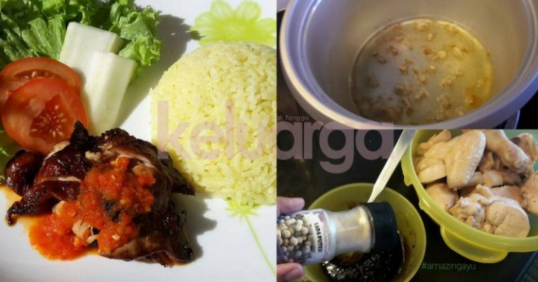 Rahsia Nasi Ayam Terlajak Sedap Lagi Terangkat, Guna Perapan Sos & Bahan ‘Istimewa’!