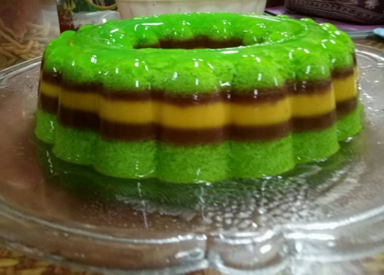 Puding Lumut Sekaya. Boleh Dijadikan Buah Tangan Untuk Ibu & Ayah Dikampung!