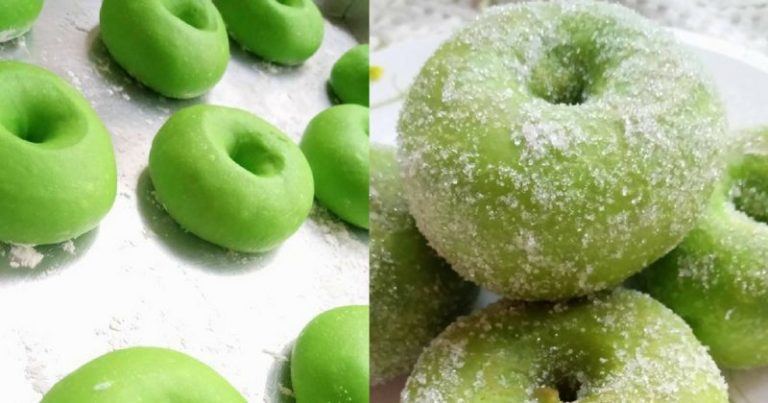 Tarik Perhatian Anak-Anak Dengan  Donat Pandan Susu Terlebih Lembut Dan Gebu, Confirm Sedap!