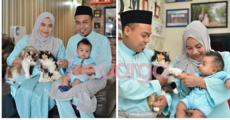 Mahu Beraya Dengan Tenang, Pasangan Ini Sanggup Sewakan Homestay Untuk 3 Kucing Kesayangan, Memang Superb!
