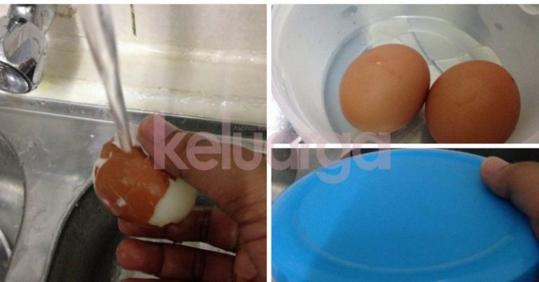 Cara Ajaib Kupas Telur Rebus, Tak Sampai 1 Minit Dah Siap, Rumah Terbuka Confirm Lancar!