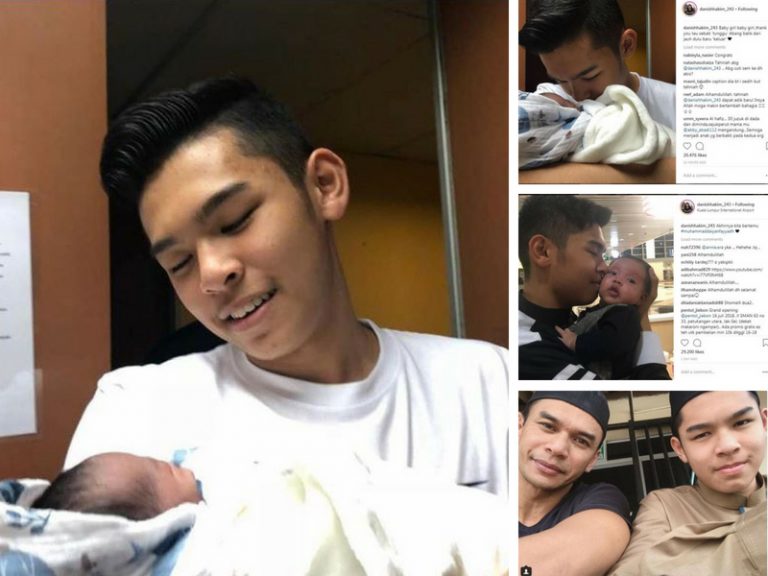 “Thank You Baby Girl, ‘Tunggu’ Abang Balik Baru ‘Keluar’”, Luahan Anak Sulung Norman Hakim Buat Netizen Sebak.