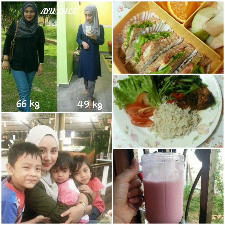 16Kg Berjaya Diturunkan, Ibu Anak 3 Ni Kongsikan  Apa Yang Dia Buat!