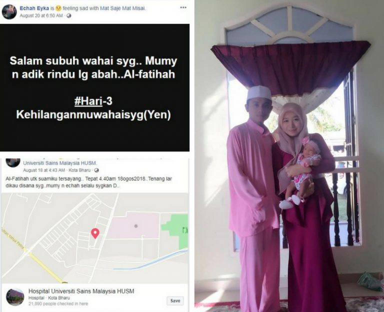 Luahkan Kerinduan Pada Arwah Suami Di Laman Sosial, Buat Ramai Tumpang Sayu!
