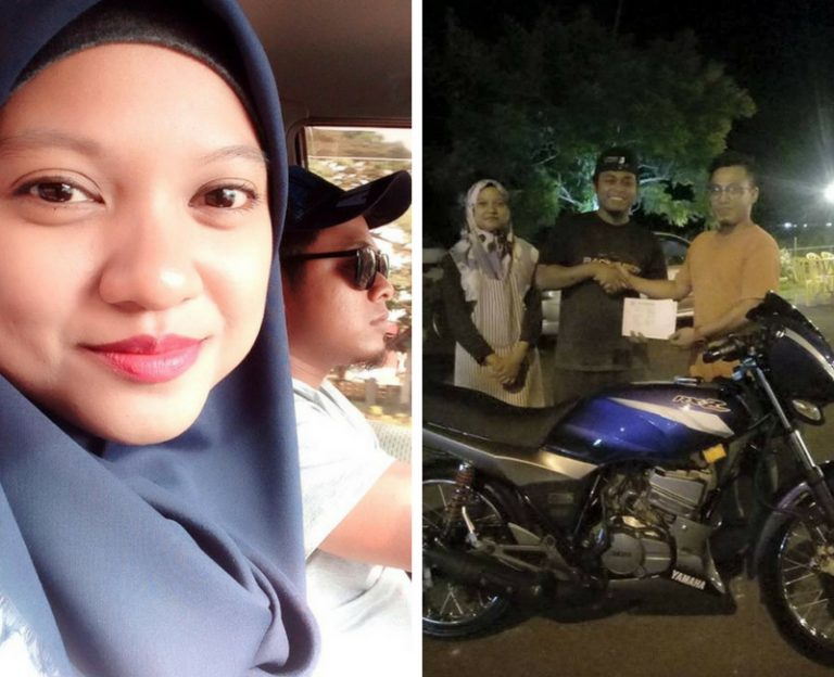Isteri Gantikan Motor 125z Dengan RXZ, Balas Pengorbanan Suami. Memang Sweet!