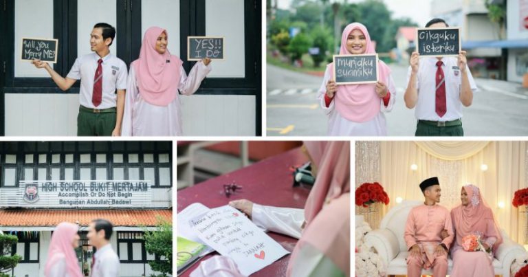“Sekarang Giliran Saya Pula Bimbing Cikgu Hingga Ke Jannah.” Perkongsian Lelaki Ini Kahwini Guru Sendiri Selepas 5 tahun Menanti.