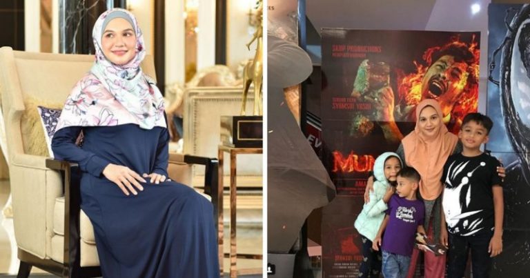 Jarang Tengok Wayang & Filem Melayu, Ini Sebabnya Kenapa DS Shahida Menangis Lepas Menonton Bersama Anaknya!