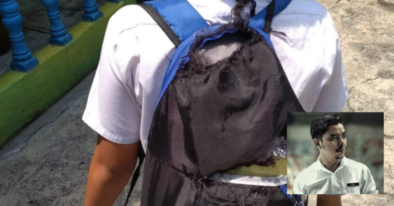 Netizen Sebak Kisah Beg Sekolah Yang Lusuh. Perkongsian Cikgu Ini Viral Bagi Kutipan Projek Amal Beg Sekolah Baharu