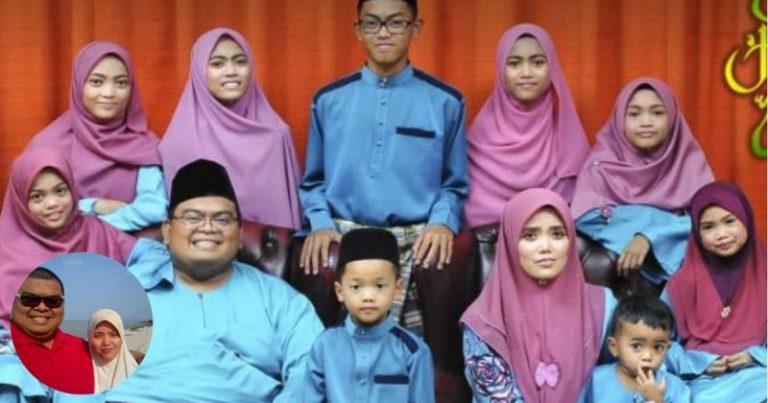 Suami Ini Bantu Isteri Uruskan 9 Orang Anak. Ini Namanya Relationship Goals !