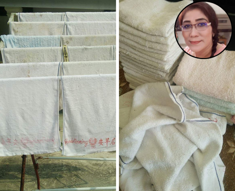Kain Lap Bila Cuci, Tak Semua Jadi Putih Bersih. Tapi Bila Buat Apa Yang Ibu Ni Lakukan, Memang Terbaik Hasilnya!