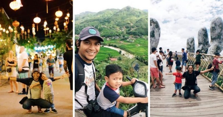 Backpacker Ke Vietnam Selama 24 Hari Dengan Anak Umur 3 Tahun, Ayah Ini Pastikan Ubat & Vaksin Diambil Sebelum Pergi. Memang Rare!