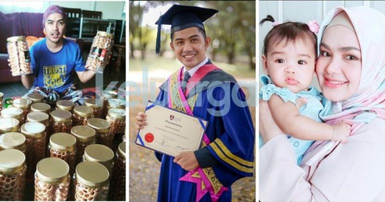 Kuih Bangkit Ibu Laris Dipromosi Tok Ti, Bantu Tampung Pengajian Lelaki Ini Sehingga Berjaya Genggam Anugerah Sarjana Cemerlang. Salute!