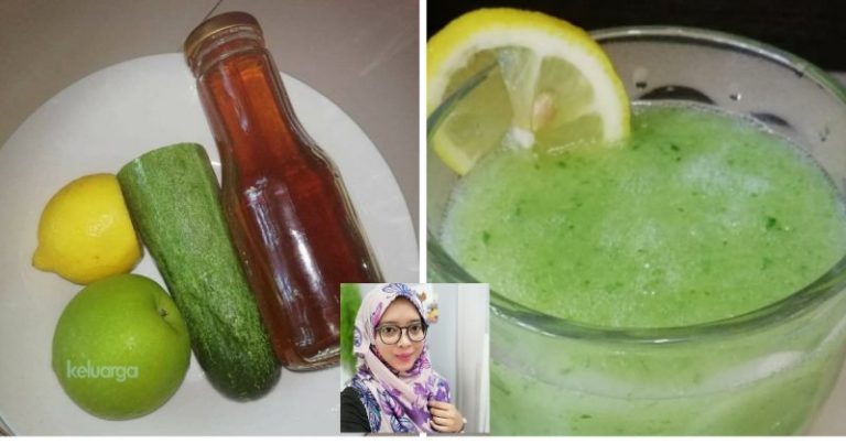 Perkongsian Sihat Wanita Ini Untuk Yang Tengah Diet Tapi Tetap Kenyang & Badan Pun Segar. Guna 4 Bahan Sahaja!
