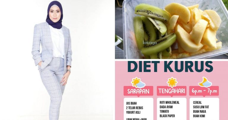 Nak Kekal Langsing & Miliki Kulit Cantik Berseri, Ikut Jadual Diet Ibu Anak Tiga Ini. Paling Penting Kena Belajar Untuk Uruskan Masa.