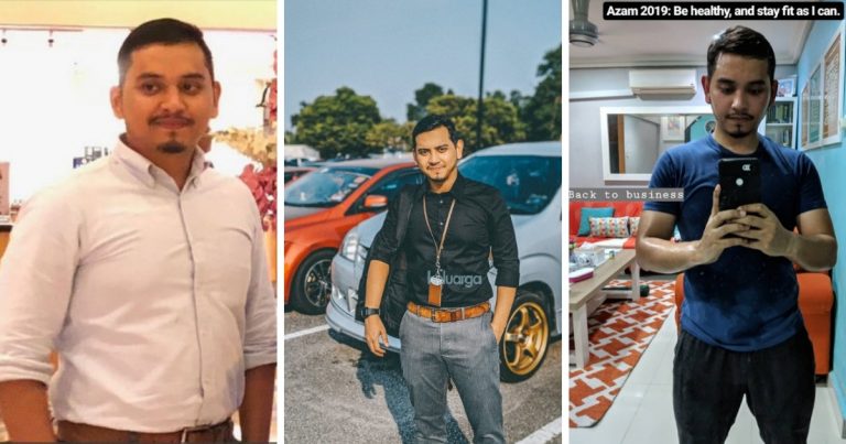 Rahsia Berat Turun 10kg Dalam Sebulan, Lelaki Ini Buktikan & Kongsi Cara Betul Dengan Kaedah ‘Eat Clean’.