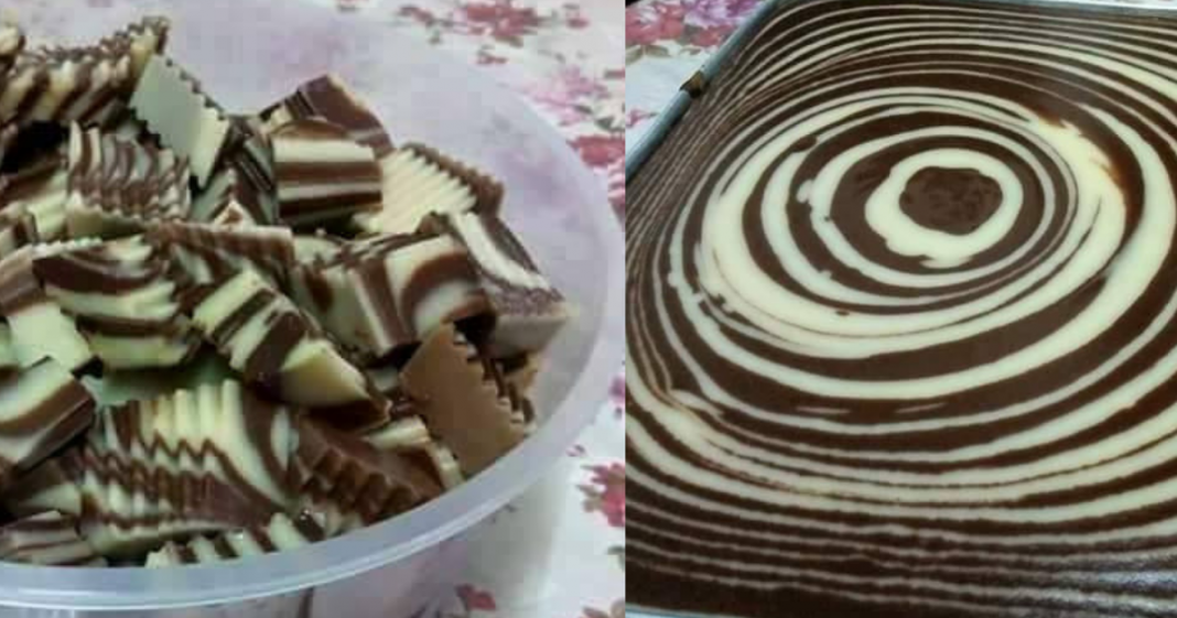 puding marble legend viral memang sesuai buat open house confirm sedap keluarga Resepi Roti Vanilla Enak dan Mudah