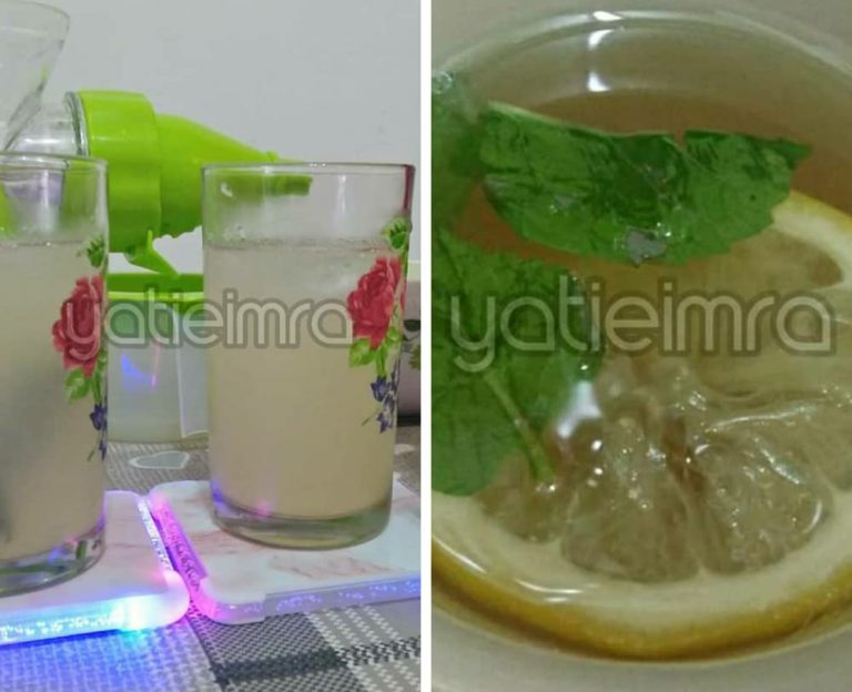 Ni Dia Air Lemon Dengan Macam-macam Resipi. Bukan Je Sedap Tapi Wanita Ni Amal Untuk Jaga Kesihatan!
