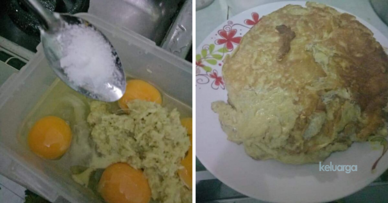 Telur Dadar Halia Bukan Jer Sedap, Bagus Untuk Penghidap Asma. Anak-Anak Pun Suka Ni!