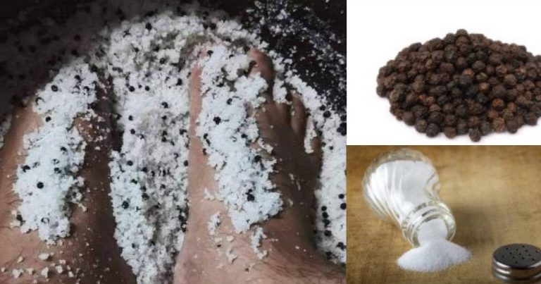 Lelaki Ni Guna Garam Kasar Dan Lada Hitam Ajer, Petua Nak Badan Rasa Lebih Ringan. Mudah Ajer!