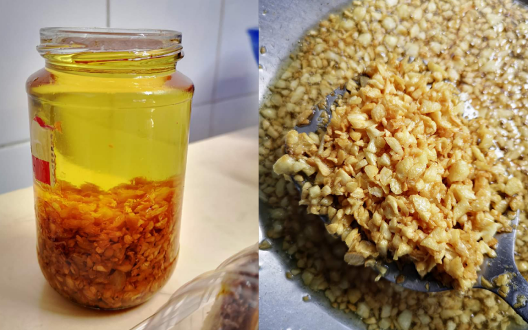 Buat Minyak Bawang Nak Berwarna Cantik Keemasan, Begini Tipnya. Senang Je!