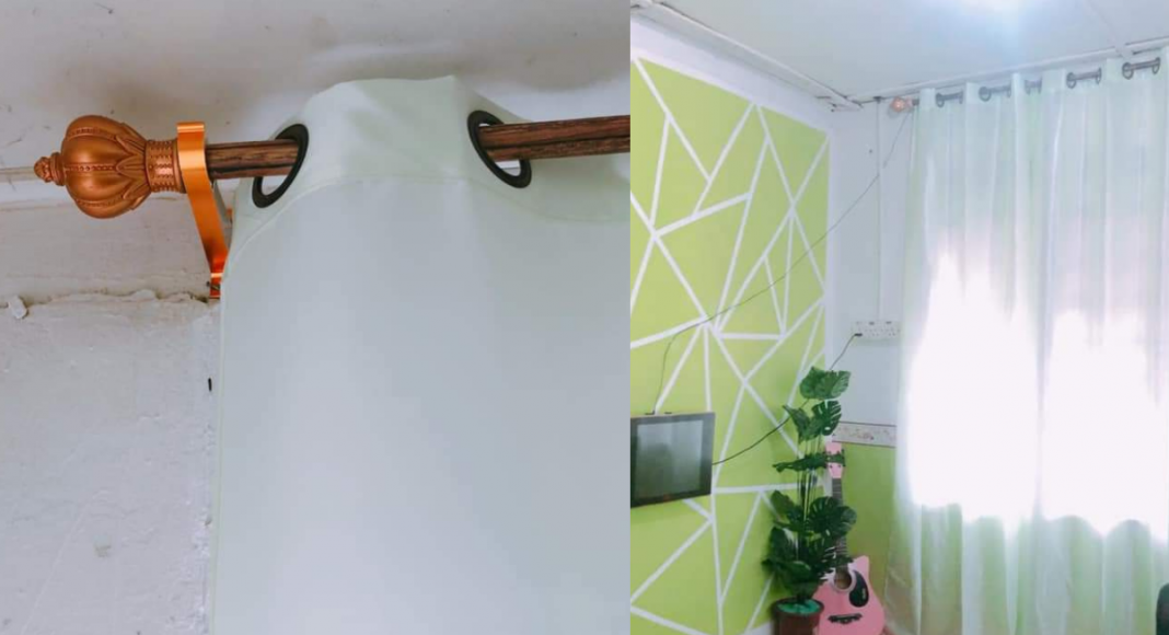 DIY Rod Langsir, Wanita Ni Ada Cara Nak Buat Nampak Cantik Dengan Cara