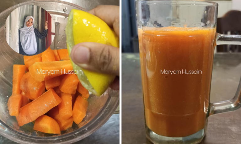Amal Jus Sihat Masam Manis Bukan Sahaja Sedap, Malah Wanita Ni Berjaya Turunkan Berat Badan. Wow, Awesome Sangat!