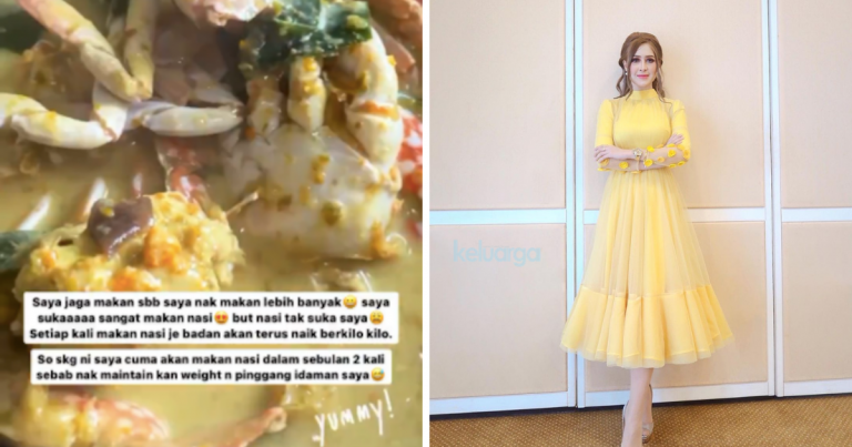 “Suka Nasi Tapi Nasi Tak Suka Saya.” Ini Rupanya Cara Eina Azman Nak Kekalkan Berat & Pinggang Idaman!