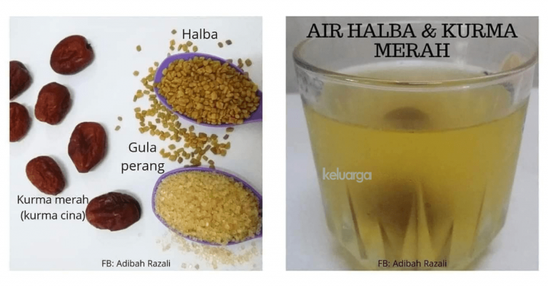 Khasiat Air Halba & Kurma Merah, Bukan Sahaja Licinkan Kulit, Malah Bantu Suburkan Rahim