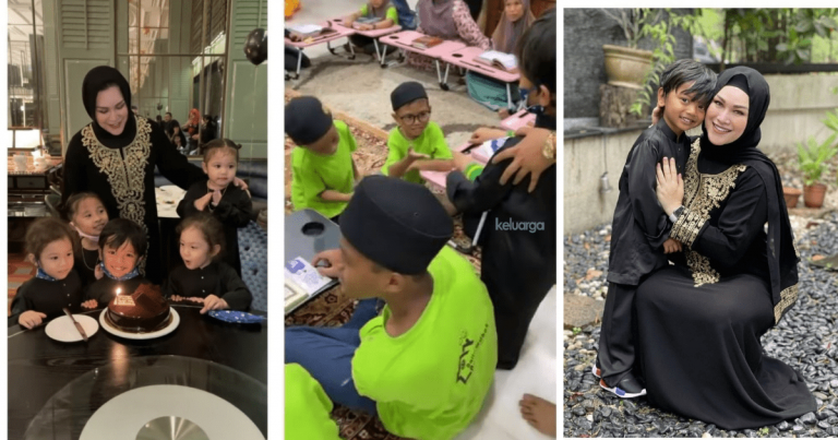 “Bagus Cara Didik Anak, KecilKecil Dah Ajar Kongsi Rezeki