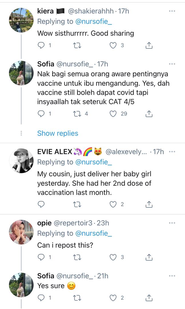 "Covid-19, Sangat Bahaya Pada Wanita Mengandung." Tular Penjelasan Pensyarah Perbidanan Dan Sakit Puan Tentang Kehamilan Arwah Siti Sarah.