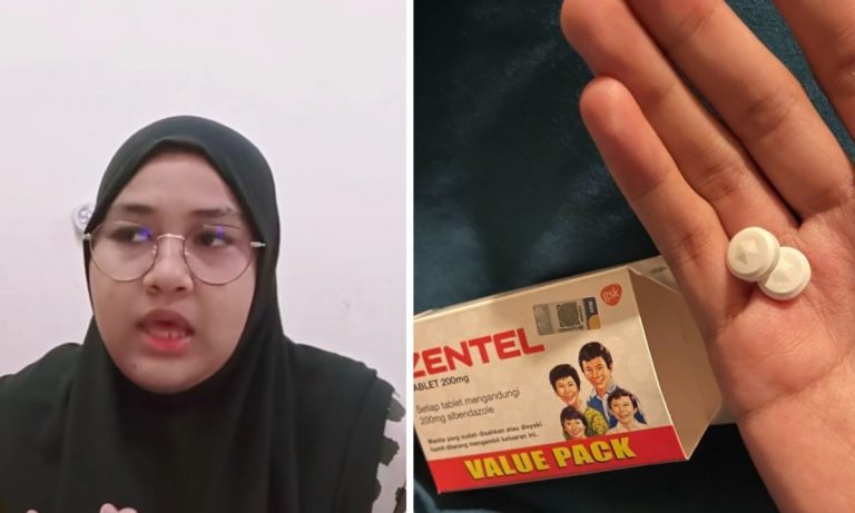 “5 Tahun Dulu Nyaris Buta…”- Wanita Ni Kongsi Cerita Gara-gara Tak Makan Ubat Cacing!