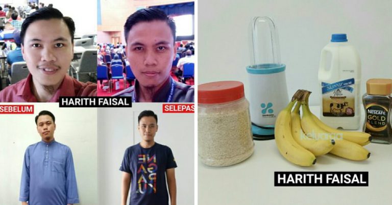Lelaki Ni Kongsi Sarapan Oat Smoothies Guna 3 Bahan, Bantu Turun 10kg Dalam Masa 2 Bulan. Superb!