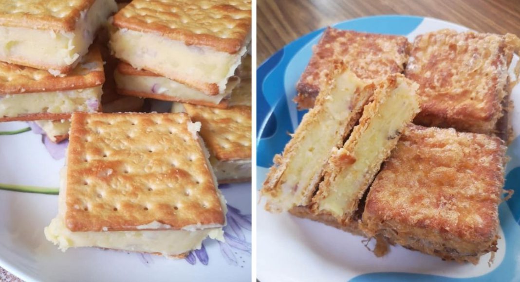 Sebuku Roti Terletak Elok Atas Meja Tak Terusik, Jadikan Pizza Sekelip ...
