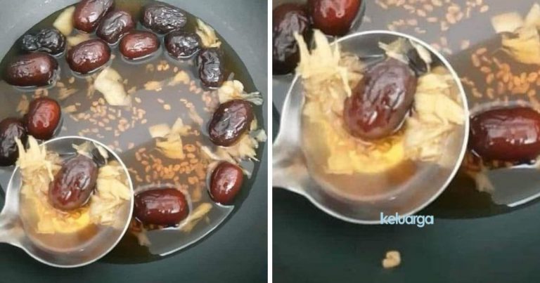 Elok Untuk Buang Angin Dalam Badan Dan Bertenaga, Resepi Air Rebusan Kurma Cina, Halia & Halba Ni Memang Menjadi!