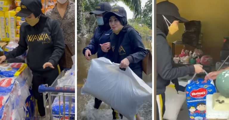 Masih Dalam Pantang, Wawa Zainal Ligat Bantu Mangsa Banjir Undang Rasa Risau Netizen!