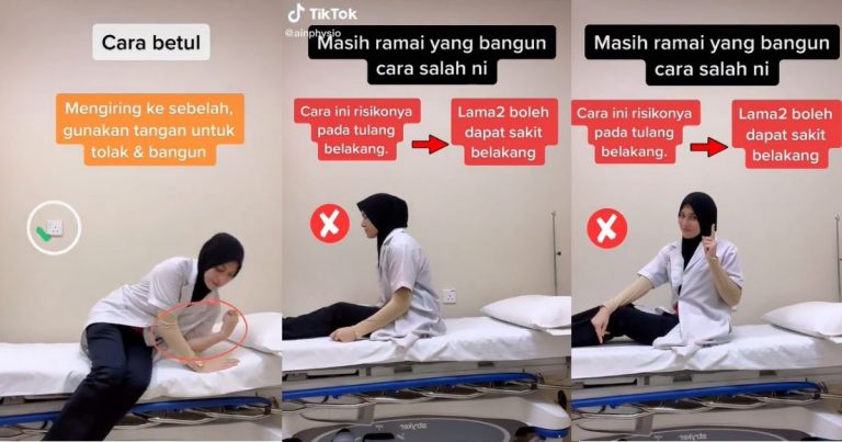 Selama Ni Salah Cara Bangun Tidur, Patut Rasa Sakit Belakang! Ini Cara Betulnya