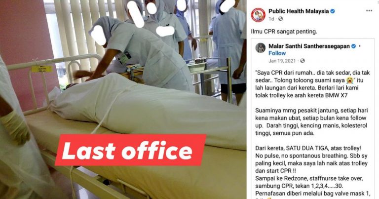 “…Kami Tak Dapat Selamatkan Suami Puan” – Jangan Pandang Enteng Ilmu CPR, Boleh Selamatkan Nyawa Tersayang!