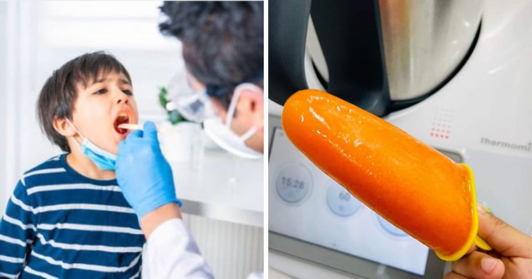 Rupanya Bila Anak Sakit Tekak, Kata Dr Ni Boleh Je Bagi Makan Aiskrim Buah!