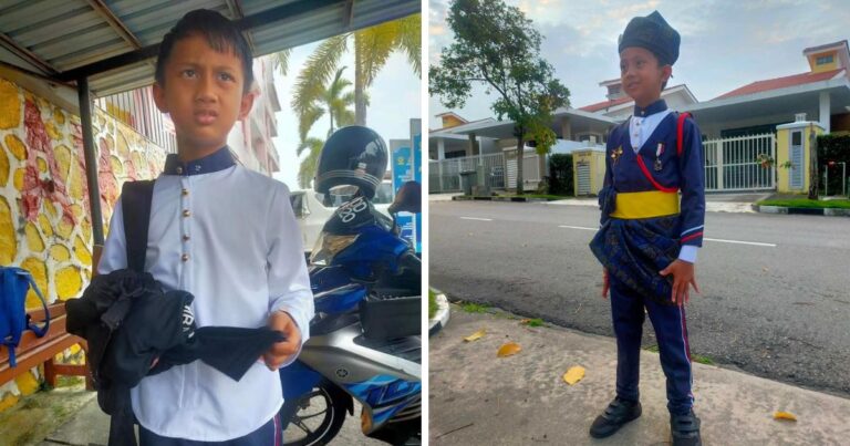 “Auto Handsome Lah, Nak Cuba Boleh?”- Tak Lokek Pinjamkan Baju Tema Merdeka Pada Kawan, Dipuji Ramai!
