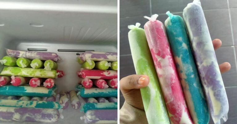 Resipi Aiskrim Kesukaan Ramai, Siap Ada Filling Cream Cheese. Sekali Buat, Dapat 60 Batang!