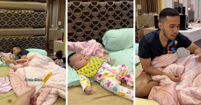 “Prank Hamil Lagi…”- Reaksi Suami Ni Cuak & Istighfar Banyak Kali, Bikin Dekah!
